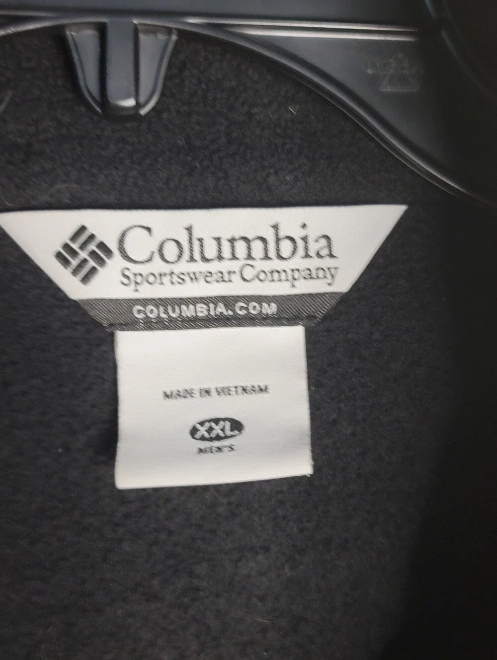 Columbia Mens Steens Mountain Jacket Vest Size XXL Big & Tall Fleece Active